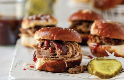 Slow Cooker Pulled Pork Sliders