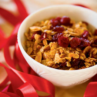 Cinnamon Cranberry Granola recipe