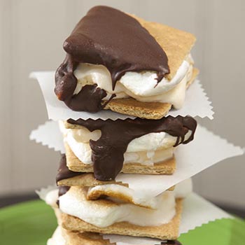 S'mores Ice Cream Sandwich Recipe