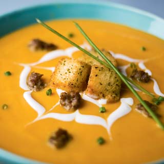 Lightened Up Cream of Asparagus Soup