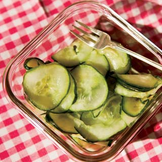 Marinated tomatoes and cucumbers recipe