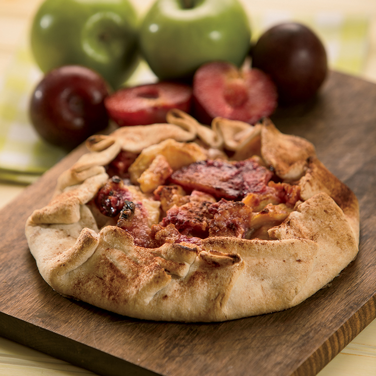 Salted Caramel Apple Gallette