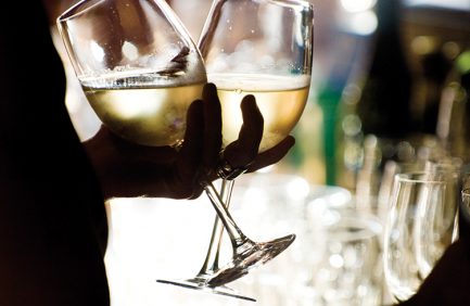Glasses of wine