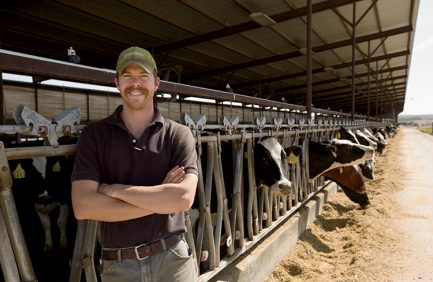 Chris Heins manages Heins Family Dairy in Higginsville with his parents, Paul and Cindy.