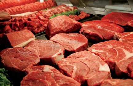 Meat Selection at M&T Meats in Hawkinsville, Georgia
