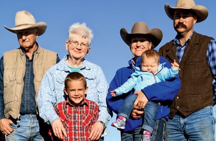 B and L Registered Red Angus is a family affair.