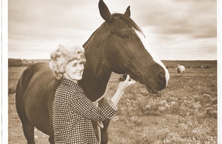Sharon at ranch
