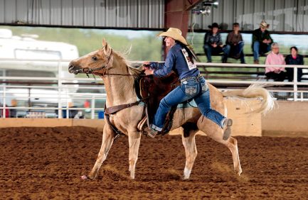 Courtney Gardner is a sophomore agribusiness major on the stock horse team at Stephen F. Austin State University.