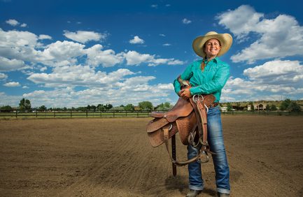 With the help of AgrAbility, Brenna DeGeer, a horse trainer who is partially deaf, is overcoming communication hurdles.