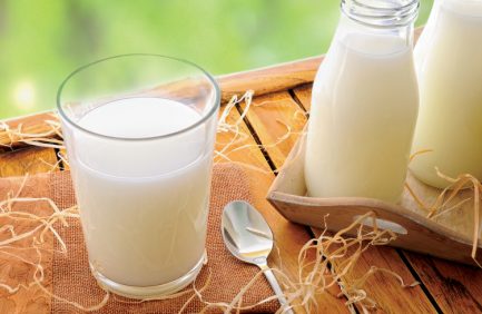 Glass of milk