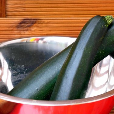 Wash yellow squash and zucchini