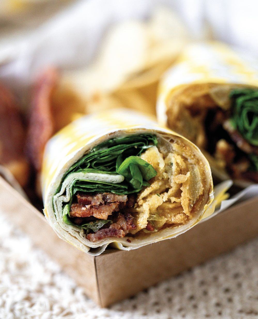 Fried green tomatoes and BLTs are Southern summer staples. Enjoy them both in a perfectly packable, handheld form with these Fried Green Tomato BLT Wraps. 🍅 🥓 Get the recipe in our bio link!⁠
📸: @jessiskitchen