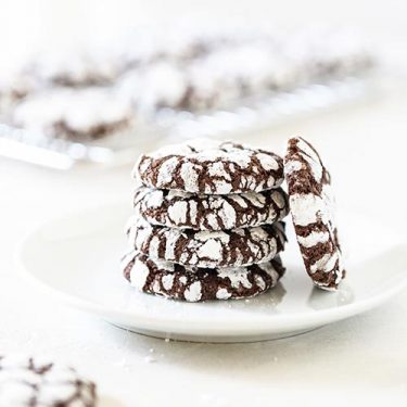 Chocolate Crinkle Cookies