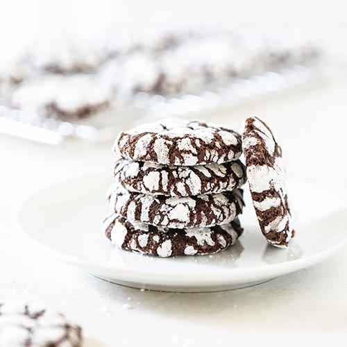 Chocolate Crinkle Cookies