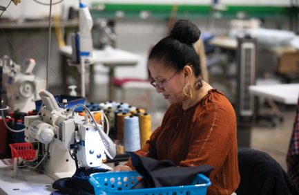 Blue Delta Jeans began producing personal protective equipment at its factory in Shannon.