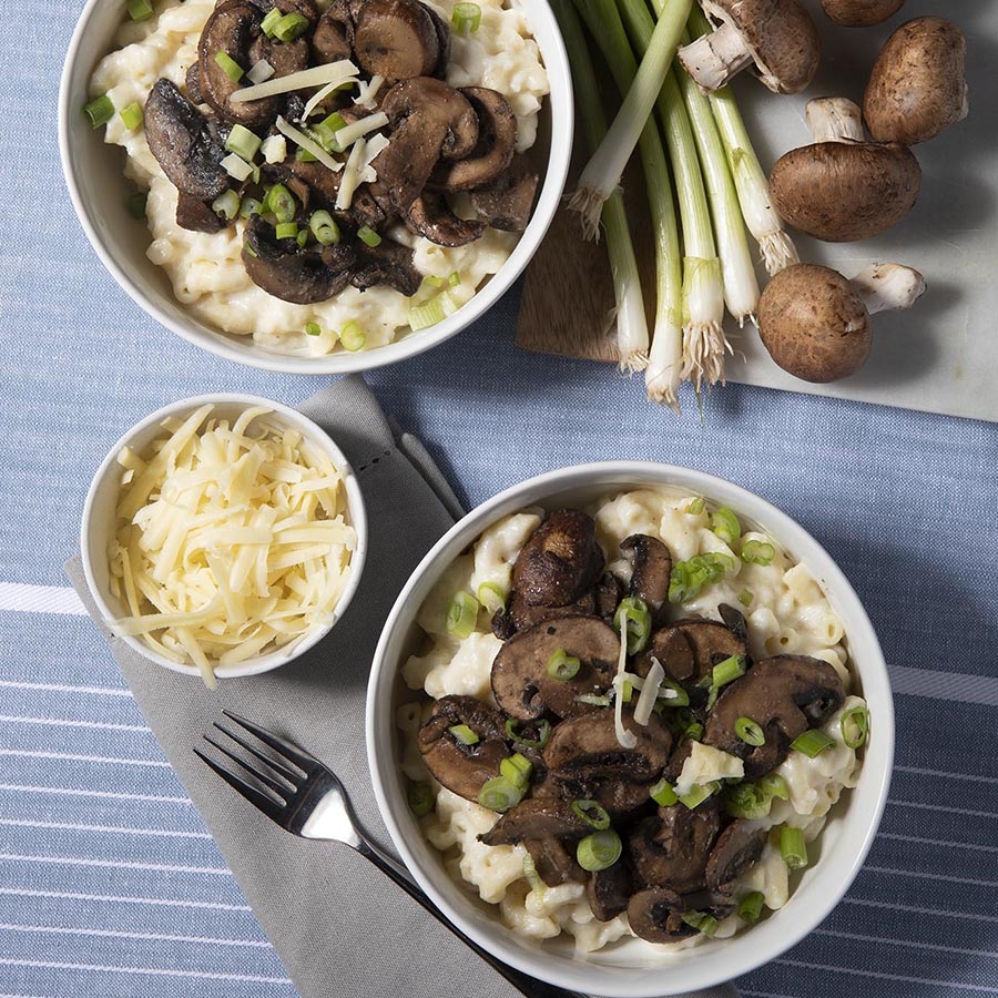 Macaroni and Mushrooms