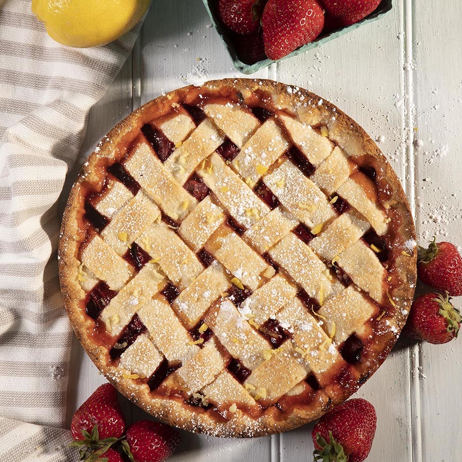 Strawberry Lemon Tart