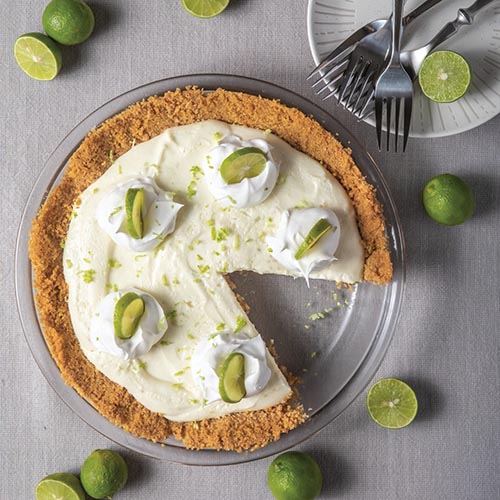 Key Lime Greek Yogurt Pie