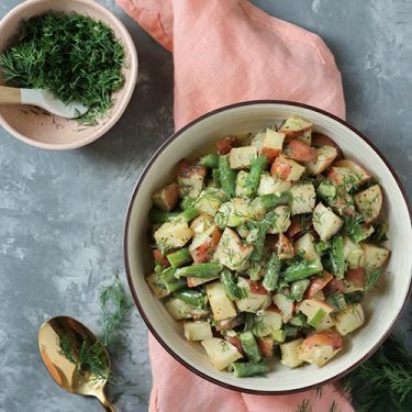 Potato and Green Bean Salad with Mustard Vinaigrette