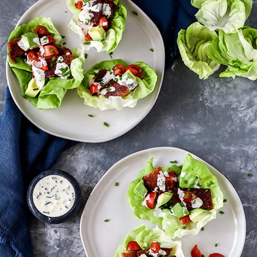BLT Lettuce Wraps