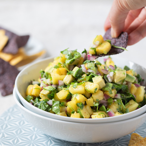 Pineapple Avocado Salsa