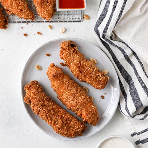 Peanut Encrusted Chicken Tenders