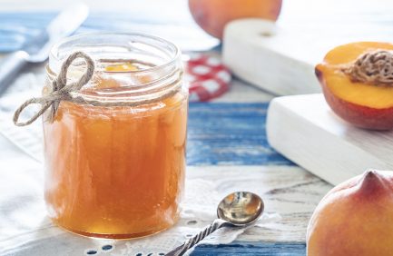 White peach jam