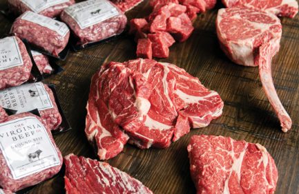 Picture of different meat cuts from Seven Hills Foods Co.