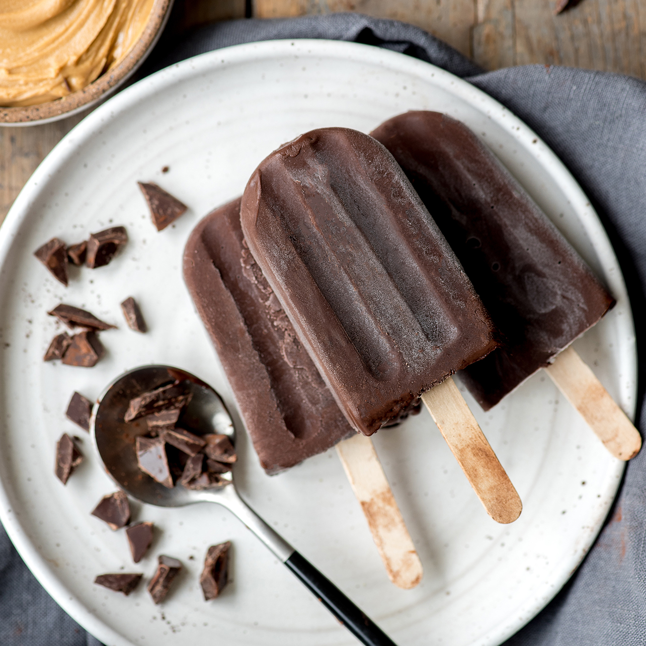 Peanut Butter Fudgesicles