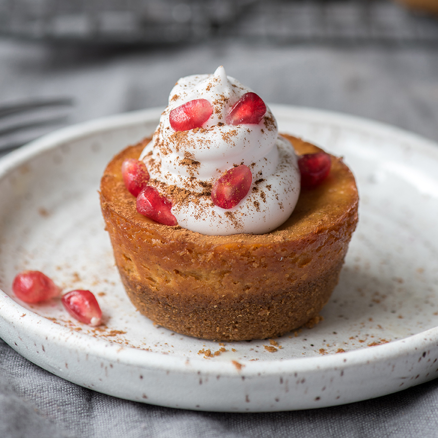 Pumpkin Cheesecake Minis