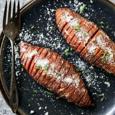 Hasselback Sweet Potatoes