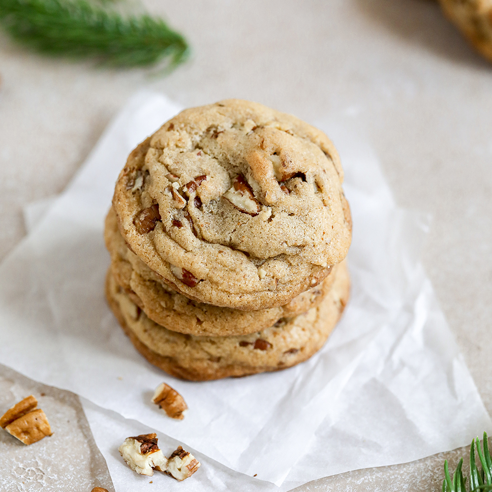 Brown Butter Pecan Cookies