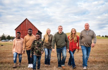 The Hand family owns MKONO Farm in Bloomington.