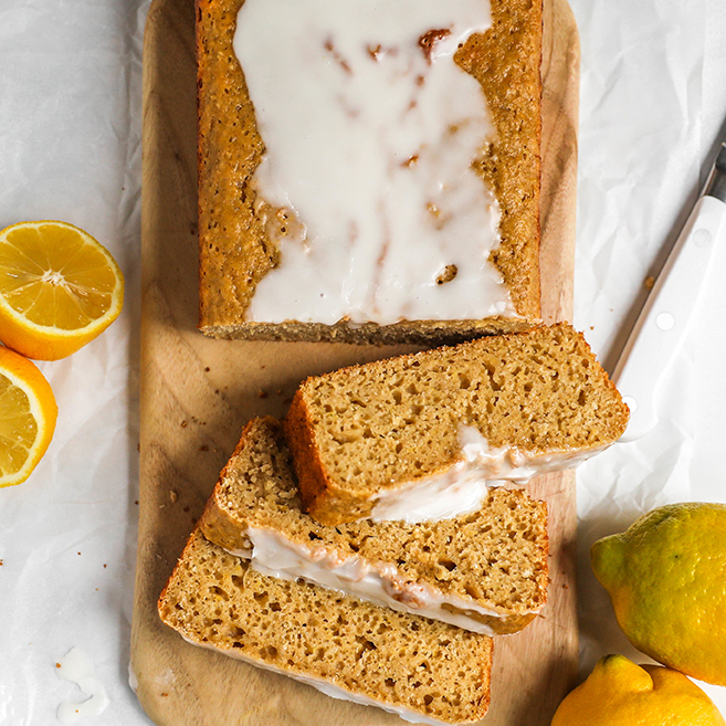 Greek Yogurt Lemon Loaf