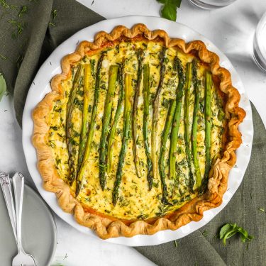 Spring Garden Quiche
