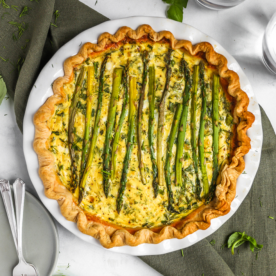 Spring Garden Quiche