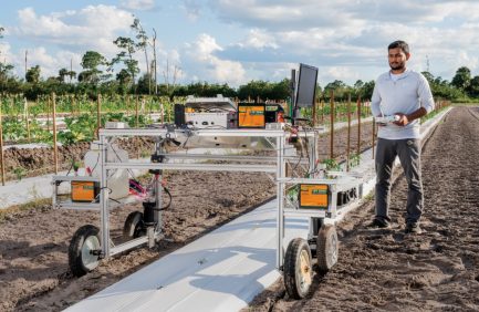 AI sprayer for precision weed management