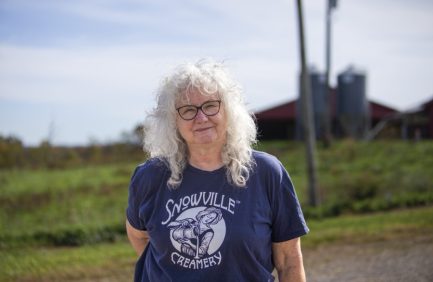 Victoria Taylor, owner of Snowville Creamery