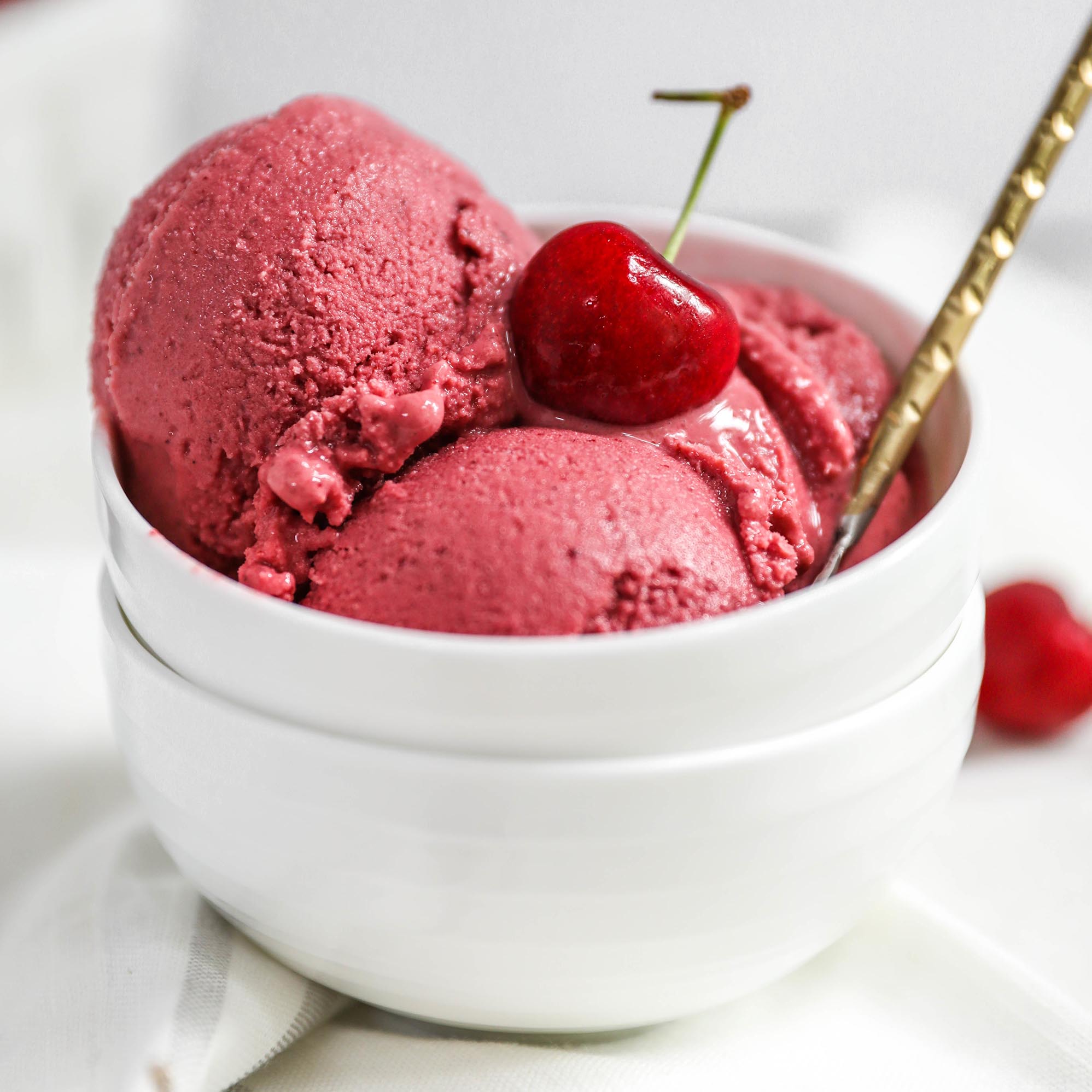 Cherry Frozen Yogurt