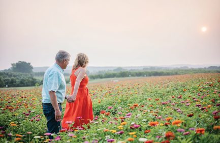 Rendleman Orchards flower farm in Illinois