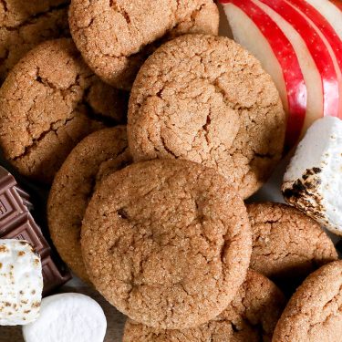 Homemade Gingersnap Cookies