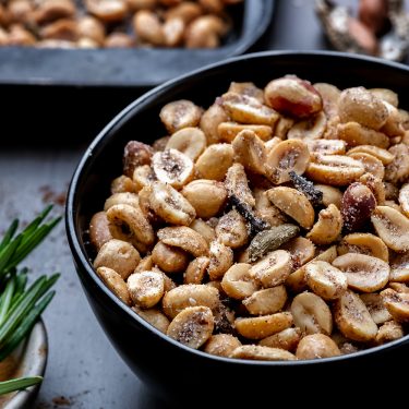 Autumn Spiced Peanuts