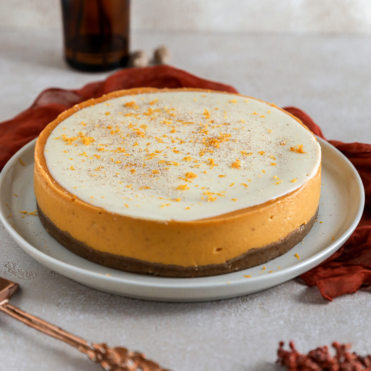 Sweet Potato Cheesecake
