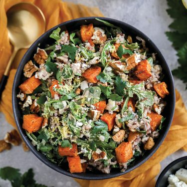 Wild Rice and Sweet Potato Salad