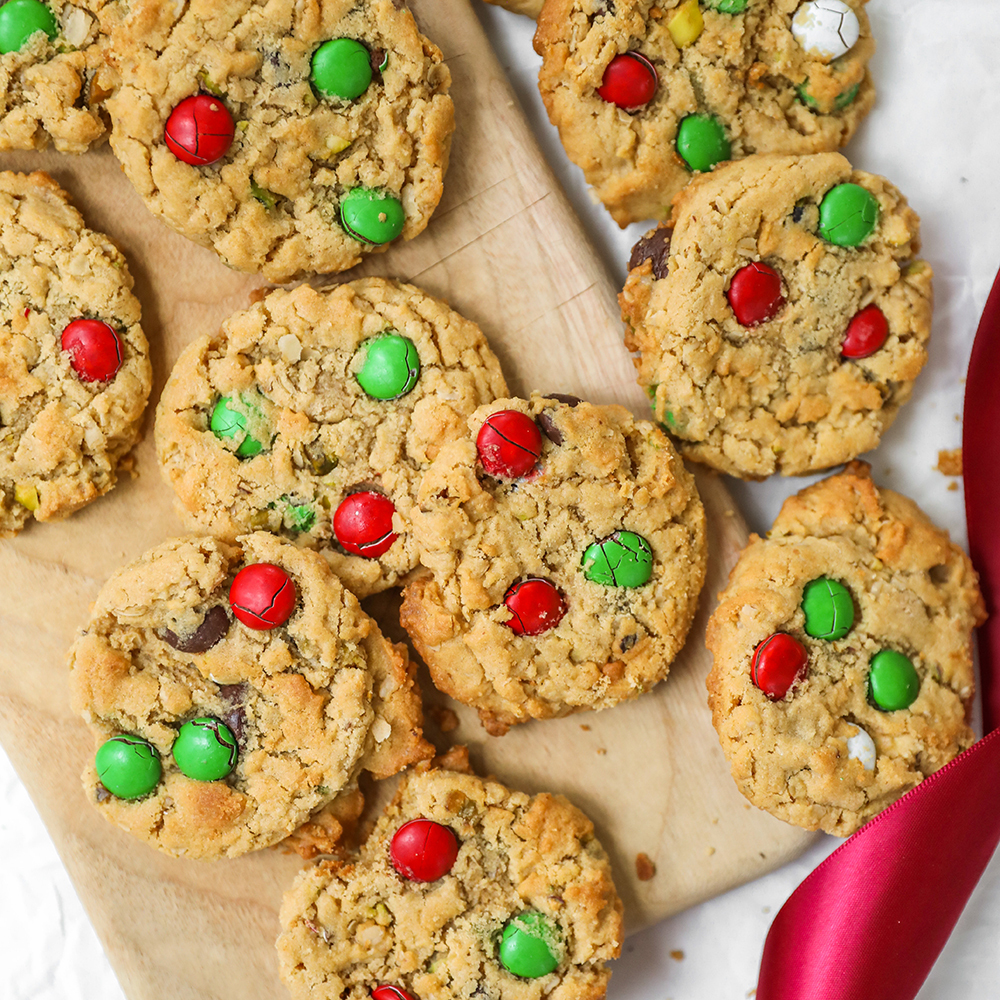 Holiday Monster Cookies