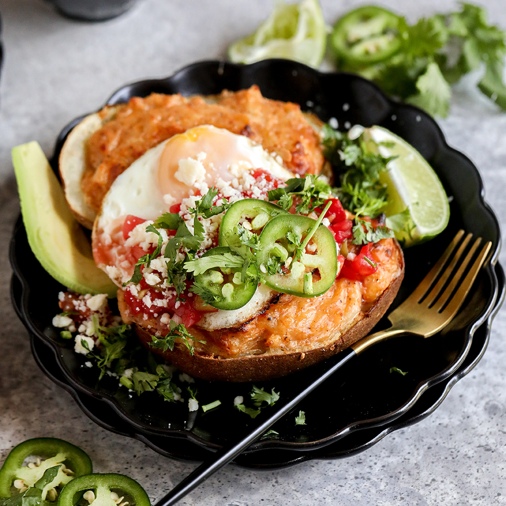 Huevos Rancheros Twice-Baked Potatoes