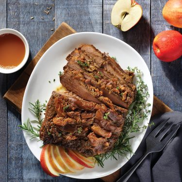 Apple Cider Braised Brisket