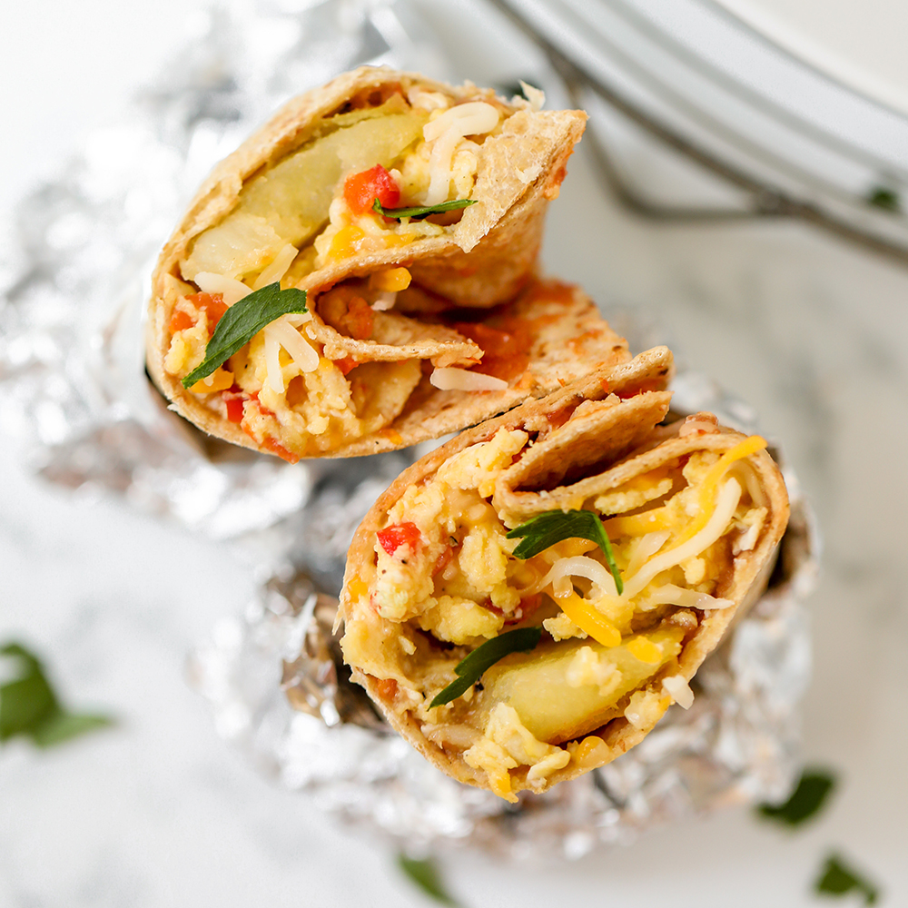 Freezer-Friendly Breakfast Burritos