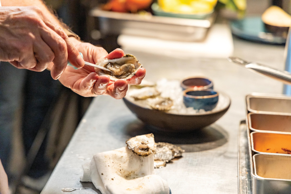 Connecticut oysters