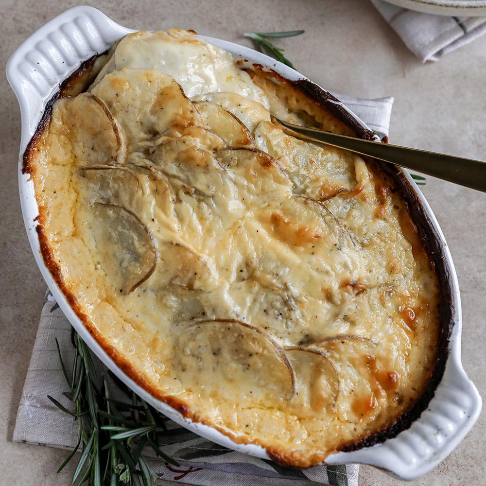 Au Gratin Potatoes with Rosemary